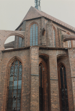 preview Wismar: St. Nikolai, Aussenansicht, Chor (Foto 1990)